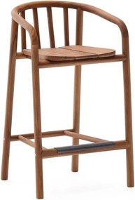 Drewniany hoker ogrodowy w naturalnym kolorze Turqueta – Kave Home