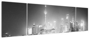 Obraz nowoczesnych drapaczy chmur (170x50 cm)