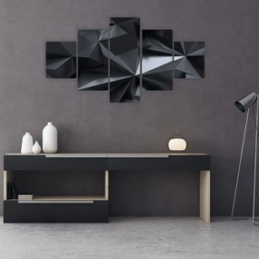 Obraz - Abstrakcja geometryczna (125x70 cm)