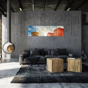Obraz wskaźnika z napisem (170x50 cm)
