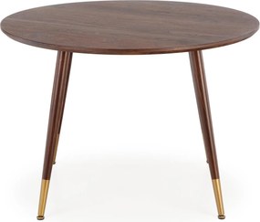 Nierozkładany okrągły stół do jadalni Domenico