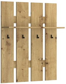 Wieszak Ścienny Na Ubrania Dąb Artisan G5-H78