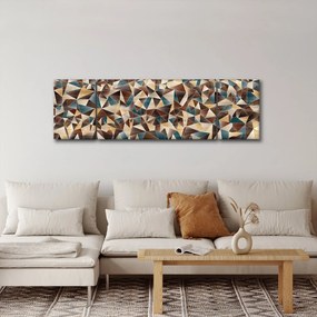 Obraz trójkątów (170x50 cm)