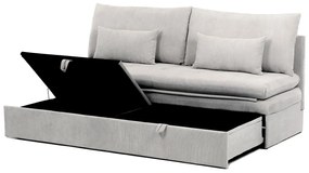 Rozkładana sofa trzyosobowa ASB-4740 BGE2,manżestrowa, beżowa