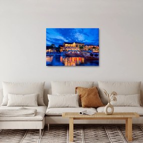 Obraz nocnego miasta Hoi An w Wietnamie (70x50 cm)