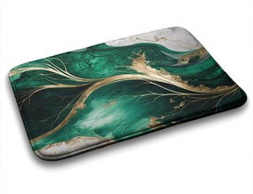 Dywanik do łazienki Dywanik do łazienki Zielony Marmur