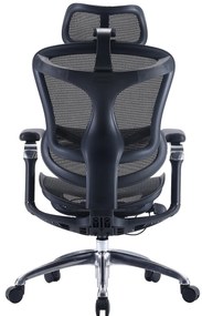 Ergonomiczny fotel do pracy przy biurku Kosmo, zgodny z normą BHP