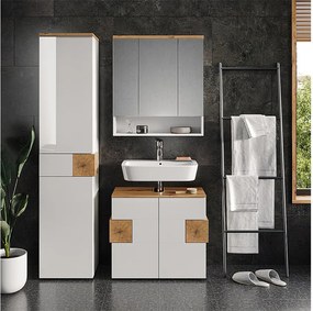 Szafka łazienkowa biały 40x37x184.2 eden