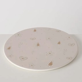Płaska patera ceramiczna BAKERY, Ø30 cm
