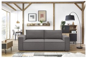 Szara sofa 245 cm Nihad – Bobochic Paris