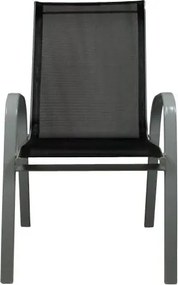 Komplet mebli ogrodowych 7 szt. antracyt