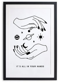 Obraz 30x40 cm In Your Hands – Really Nice Things