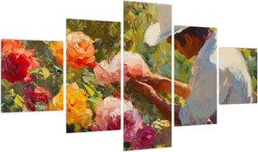Obraz - Ogrodnik (125x70 cm)
