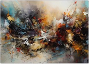 Obraz - Grafika abstrakcyjna (70x50 cm)