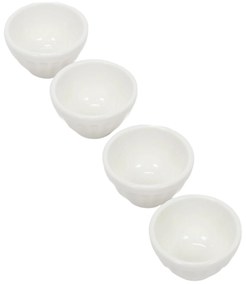 Miseczki na przekąski z porcelany, 4 szt.