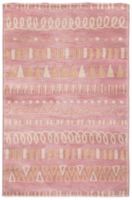 Dywan dziecięcy GIRLY, wzorki, 100 x 150 cm