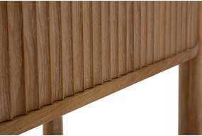 Konsola z litego drewna jodłowego w naturalnym kolorze 40x110 cm Gothenburg – Mauro Ferretti