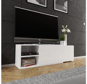 TV Stół CLIF 40x180 cm biały