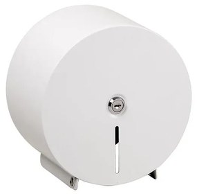 Dozownik papieru 20x20 cm, stal nierdzewna/biały