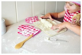 Woopie zestaw małego kucharza strój kucharski akcesoria kuchenne 7 el.