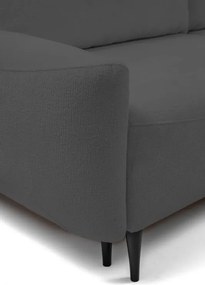 Sofa BOHO z funkcja spania i pojemnikiem GRAFITOWY PERFECT HARMONY 90
