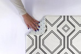 Dywanik do łazienki Dywanik do łazienki Wzory kwadratowe