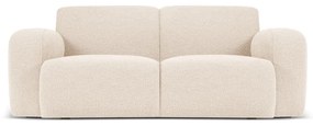 Beżowa sofa z materiału bouclé 170 cm Molino – Micadoni Home