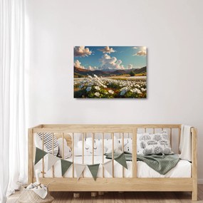 Obraz na szkle - Spokojny krajobraz (70x50 cm)