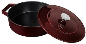 Berlinger Haus Garnel żeliwny z pokrywką Burgundy Line, 26 cm
