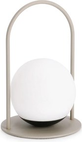 Lampa zewnętrzna stołowa LED ze ściemniaczem na USB ø 13,5 cm Pansy – Bizzotto