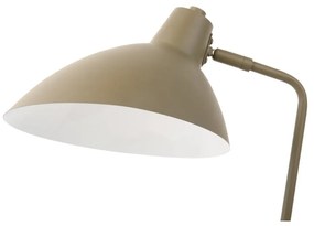 Zielona lampa stołowa z metalowym kloszem (wysokość 49 cm) Casque – Leitmotiv