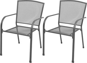 Zestaw metalowych krzeseł ogrodowych E1-Z22