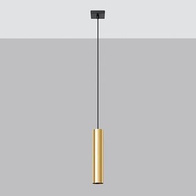 Lampa Wisząca LAGOS 1 złoty połysk