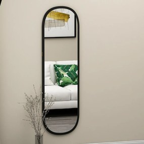 Lustro Magnum Black 40 x 120 cm