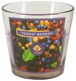 Arome Świeczka zapachowa w szkle Forest Berries, 120 g