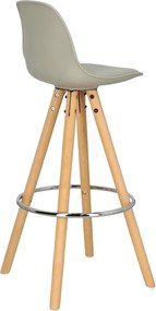 Hoker w stylu skandynawskim Nord z poduszką