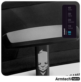 Fotel gamingowy Diablo X-Gamer 2.0 Normal Size, Snow White