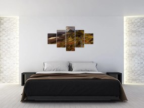 Obraz szkockich gór (125x70 cm)