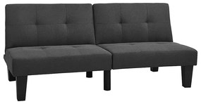 Rozkładana ciemnoszara sofa - Iluna 3X