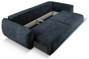 Ciemnoniebieska sofa 240 cm Matera – Cosmopolitan Design