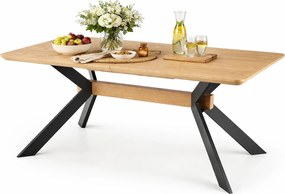 Prostokątny stół rozkładany w stylu loftowym Z6-F13