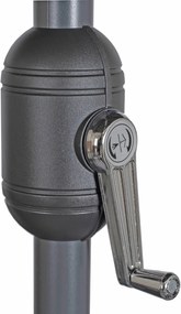 Zestaw mebli ogrodowych ze stołem 6 osób Nebraska, szary