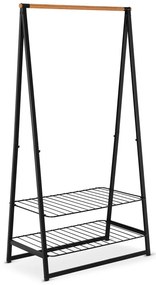 Czarny stalowy stojak na ubrania Linn – Brabantia
