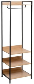 Szafa otwarta w naturalnym kolorze 60x190x48 cm Armarios – Casa Selección
