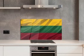 Panel szklany do Kuchni Narodowa Flaga Litwy