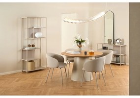 Okrągły stół z blatem w dekorze dębu ø 120 cm Soli – Actona
