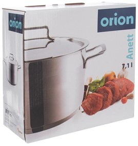 Orion Rondel ze stali nierdzewnej z pokrywką Anett 7,1 l