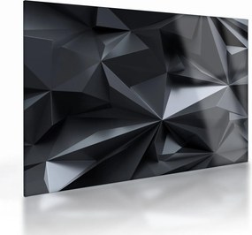 Obraz na szkle - Abstrakcja geometryczna (70x50 cm)