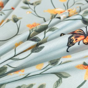 Poszewka na poduszkę z mikrofibry MONARCH WINGS 50x70 cm, jasnoniebieska