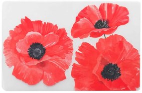 Mata stołowa 28.5x44 cm Red flower – douceur d'intérieur